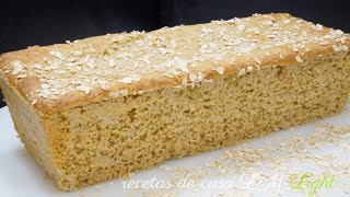 PAN DE AVENA SIN AMASAR SÚPER FÁCIL Y RÁPIDO  SUPER EASY AND QUICK UNKINNED OAT BREAD  KETO [upl. by Dafodil]