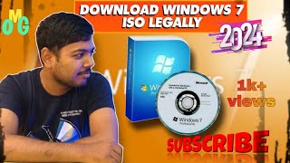 How to download Windows 7  2024 official Link [upl. by Etna]