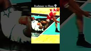 Dennis Rodman vs Shaquille ONeal shorts [upl. by Yle441]