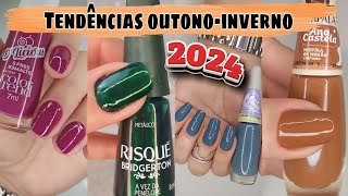 Esmaltes tendências outonoinverno 2024 [upl. by Atnwahsal349]