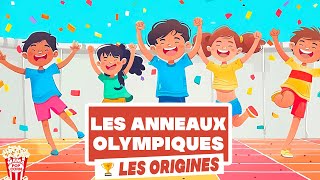 Origine des anneaux des jeux  Mama Popcorn  Comptines pour bébé amp dessins animés pour enfants [upl. by Yank]