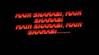 main sharabi lyricswmv [upl. by Cormier210]