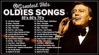 Best Of Legendary Old Songs 50s 60s amp 70s 🎸 Matt Monro Paul Anka Elvis Presley Engelbert amp Tom [upl. by Vladamir]