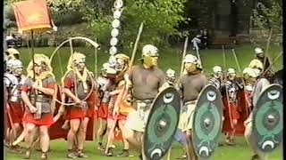 Roman Army Display in Lincoln [upl. by Garzon532]