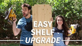 Upgrade a Wire Shelf in Under an Hour [upl. by Rebeka]