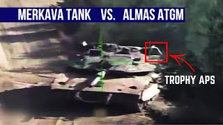 Merkavas APS Fails Against Almas Anti Tank Missile [upl. by Asselim]