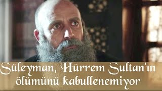 Süleyman Hürrem Sultanın Ölümünü Kabullenemiyor  Muhteşem Yüzyıl 135Bölüm [upl. by Enimisaj]