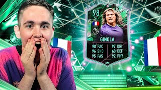 OMG I PACKED 98 HERO SHAPESHIFTER GINOLA  FIFA 22 [upl. by Yci]