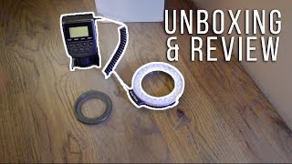 FOSITAN Ring Flash Unboxing amp Review [upl. by Alyworth831]