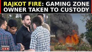 Rajkot Game Zone Fire Owner Yuvraj Singh Solanki Taken Into Custody Death Toll Rises  Gujarat [upl. by Llewkcor]