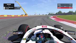 F1 2021  2021 Uralkali Haas F1 Team VF21  Test Drive Gameplay [upl. by Sallie]