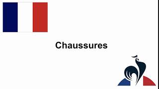 Pronunciation Chaussures [upl. by Johns]