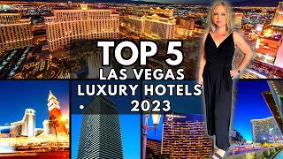 TOP 5 BEST Luxury Hotels in Las Vegas [upl. by Kessler]