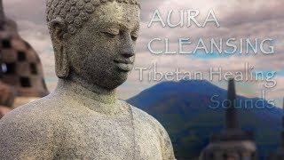 Tibetan Healing Sounds Cleans the Aura and Space Removes all negative energy [upl. by Rimahs221]