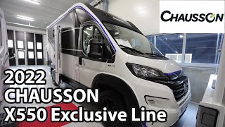 CHAUSSON X550 Exclusive Line 2022 Motorhome 599 m [upl. by Saxet]