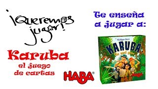 Karuba Juego de Cartas Tutorial [upl. by Vale]