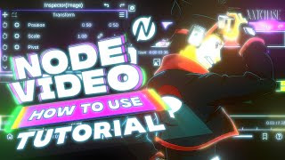 Node Video beginners tutorial  node video editing [upl. by Anifled]