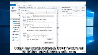 Comment modifier la vue daccès rapide par défaut de lexplorateur de fichiers dans Windows 10 [upl. by Beitnes482]