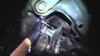 VW A2 16V Timing belt removal [upl. by Sices]