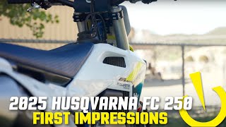 2025 Husqvarna FC 250  Tested [upl. by Alekin181]