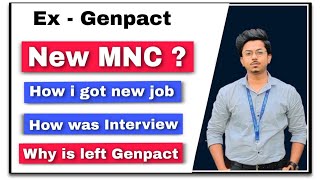 Genpact job  mnc job  corporate Life [upl. by Iden]