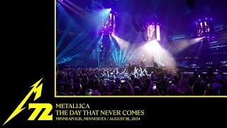 Metallica The Day That Never Comes Minneapolis MN  August 18 2024 [upl. by Lanita]