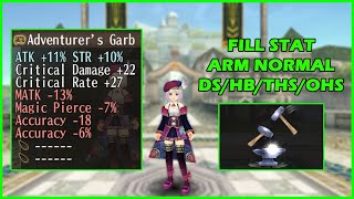 FILL STAT ARMOR NORMAL DSHBTHSOHS A11S10CD22CD27 TORAM ONLINE CAP 275 [upl. by Earehs985]