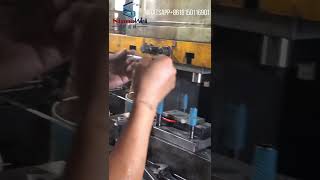 Hose Clamp Strap Band Forming Slot Punching Process [upl. by Rives]