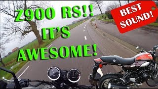 Kawasaki Z900RS Akrapovic  Review amp Perfect Sound [upl. by Audris520]