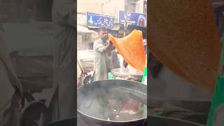 Katlama making skills street food lahori stylish man Asian street food😎 [upl. by Kcirrem901]