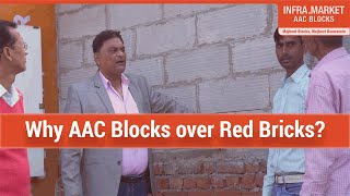 Why InfraMarket AAC Blocks over Red Bricks  Testimonial [upl. by Varrian]