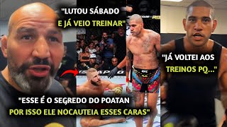 POATAN SINISTR0🚨 Glover Teixeira MANDA RECADO após Alex Poatan NOCAUTEAR Prochazka no UFC 303 [upl. by Blodgett]