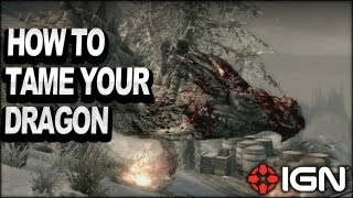 Skyrim Dragonborn DLC  How to Tame Your Dragon [upl. by Shiau]