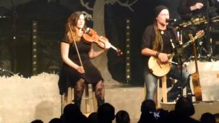 Eluveitie  Isara  Setlon  Carnutian Forest  Gobanno  live  Das Zelt in Zurich 16416 [upl. by Wagner]