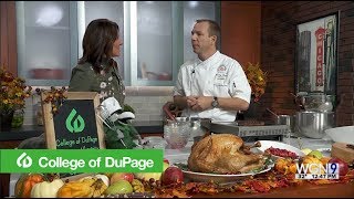 College of DuPage Chef Tim Meyers on WGN Lunchbreak [upl. by Monto]