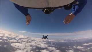 AFF Levels 17 amp FS1  Skydive Elsinore with Active Skydiving October 2014 [upl. by Rourke]