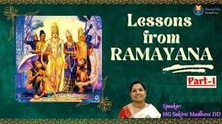 Lessons from Ramayana Part1  Session by HG Sukirti Madhavi Devi Dasi [upl. by Aniles]