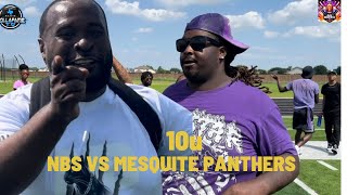 NBS VS MESQUITE PANTHERS INTENSE 7v7 SEMI FINALS [upl. by Natal]