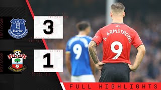 FULL HIGHLIGHTS Everton 31 Southampton  Premier League [upl. by Ennasor]