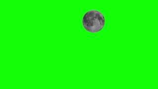 MoonriseMoonset  FreeHDGreenscreen Footage [upl. by Kori]