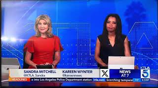 KTLA 5 News at 10pm Sunday open August 4 2024 [upl. by Eenal470]