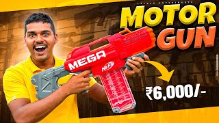 Unboxing Large Nerf Gun amp Testing 🔥🔥 ఖరీదైనది కానీ సూపర్ గా ఉంది😱😱Telugu Experiments [upl. by Selohcin]