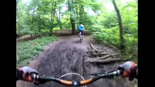 Epping Forest  Mountain bike trails [upl. by Adlitam]