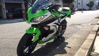 【Ninja250】 SE 2016 納車！ 試走、エンジン始動【GoPro】 [upl. by Oiceladni]