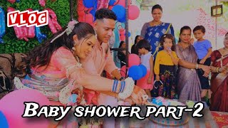 Baby shower part 2 vlog  jayesh ❤️Dipali  alimghar  jayeshpatil [upl. by Refinej]