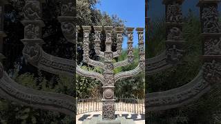 The Knesset Menorah in Jerusalem Israel 2024 [upl. by Keavy717]