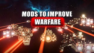 Modded Combat OVERHAUL  Mods To Improve Warfare In stellaris [upl. by Odlawso]