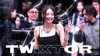 Jennie Chanel event  Twixtor clips [upl. by Glori42]