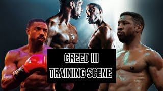 Creed III Training Scene MUST WATCH motivation gym [upl. by Albarran]