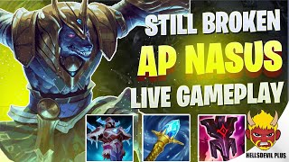 AP Nasus Is Still Broken D  Wild Rift HellsDevil Plus Gameplay [upl. by Stempien]